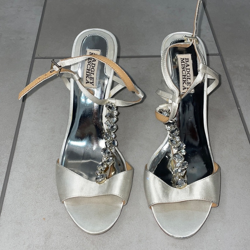 Badgley Mischka heels, size 8 1/2